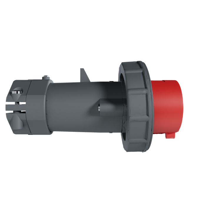 Pass and Seymour Pin And Sleeve Plug 5-Wire 30A 277/480V Cord Clamp (LE530P7W)