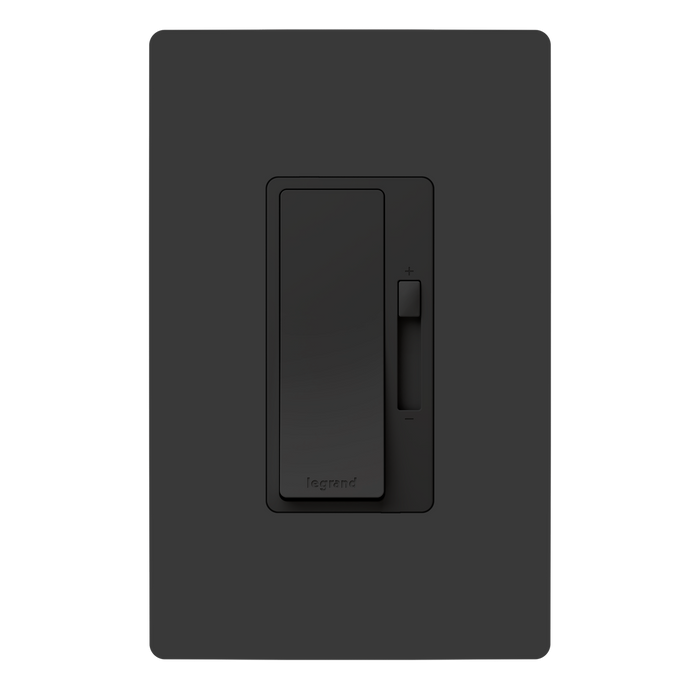 Pass and Seymour Radiant LED Dimmer 150W Single Pole 3-Way Black (RHL153PBK)