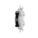 Pass and Seymour Powerhold Duplex Receptacle 20A/125V White (TR20DVSW)