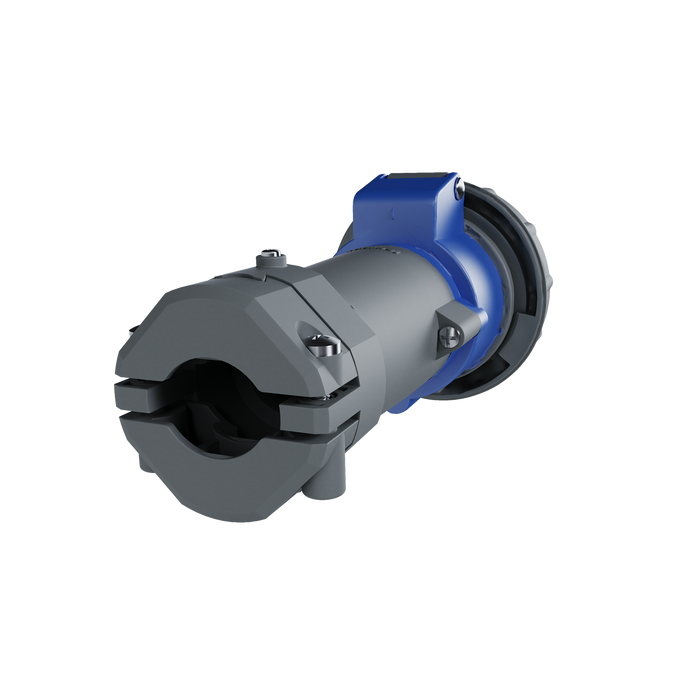 Pass and Seymour Pin And Sleeve Connector 4-Wire 30A 3-Phase 250V Cord Clamp (LE430C9W)