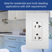 Pass and Seymour Radiant Tamper-Resistant Decor Receptacle 20A 125V Self-Grounding Light Almond (885TR20SLA)