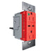 Pass and Seymour 65W Hospital Grade USB Outlet Type C 15A Tamper-Resistant Red (TR15HUSBPD65RED)