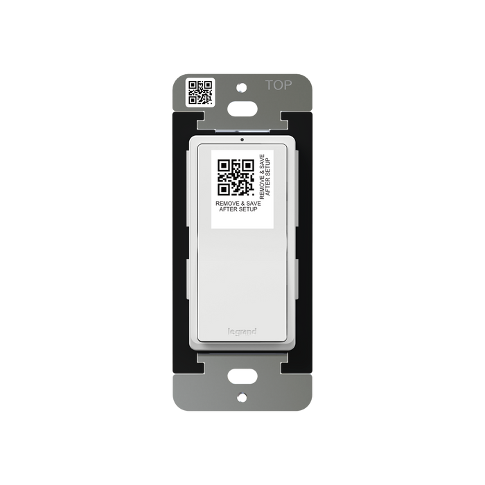 Pass and Seymour Radiant Smart Switch With Wi-Fi Matter-Enabled White (WWMRL10WH)