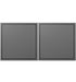 Pass and Seymour Adorne 15A 2-Gang Pop-Out Triplex Outlet Kit Magnesium (ARPTR1522GM2)