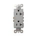 Pass and Seymour Radiant Tamper-Resistant Decorator Receptacle 20A 125V Self-Grounding Gray (885TR20SGRY)