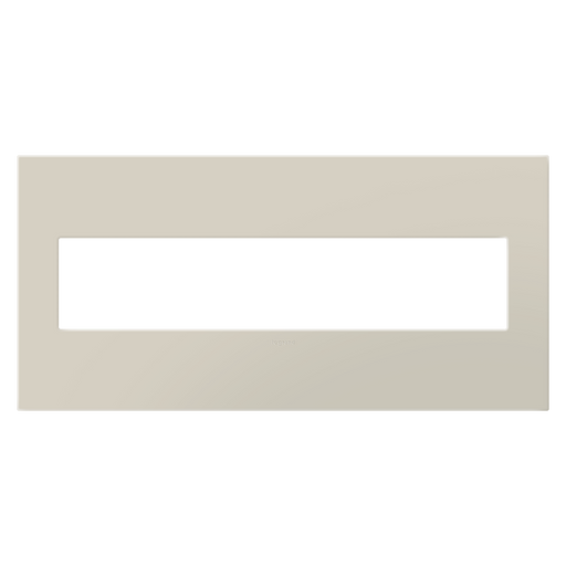 Pass and Seymour Adorne Screwless Wall Plate Painted Plastic 5-Gang Oatmeal (AWP5GOM)