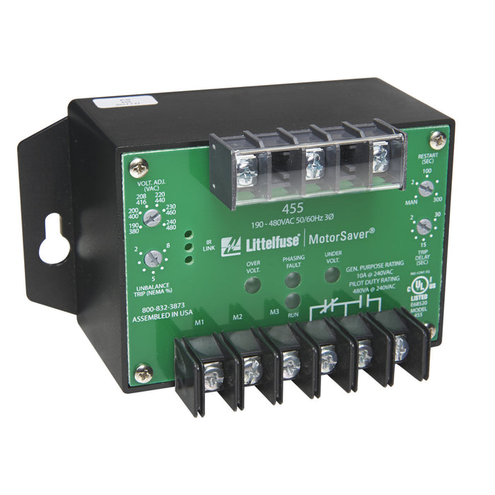 Littelfuse 3-Phase Line-Load Voltage Monitor (455)