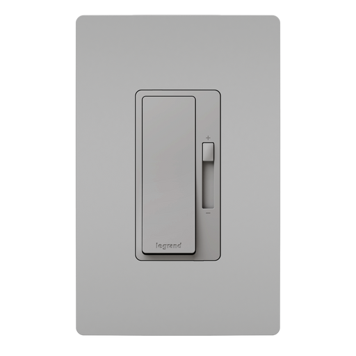 Pass and Seymour Radiant LED Dimmer 150W Single Pole 3-Way Gray (RHL153PGRY)
