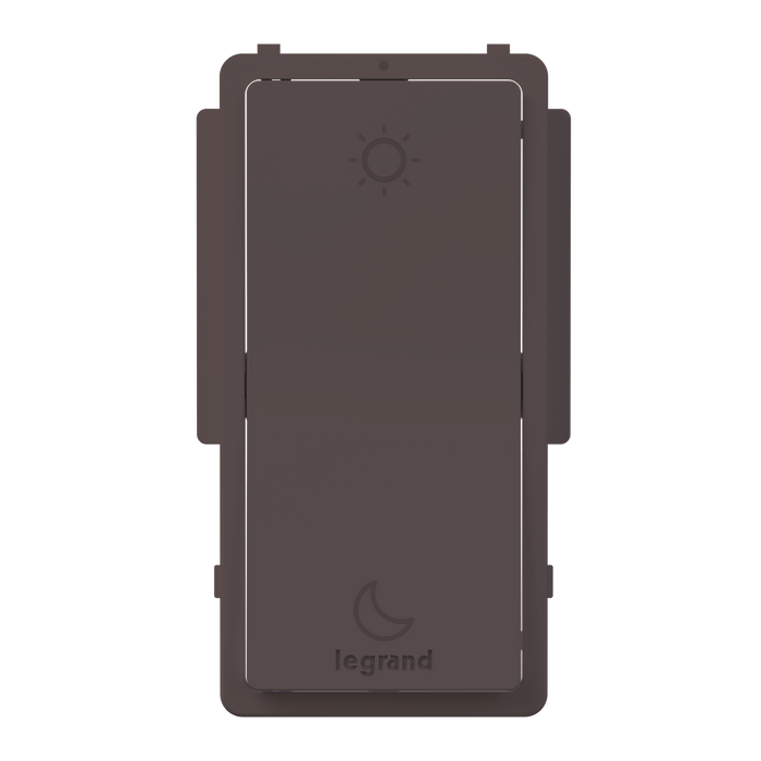 Pass and Seymour Radiant Smart Wake/Sleep Switch Color Change Kit Dark Bronze (WNRL43CKITDB)