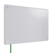 Pass and Seymour Mighty Mac WPP Series Security Wall Plate 2-Gang 14-Gauge Stainless Steel Blank White Allen Head Fasteners (WPP32B2PS)