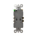 Pass and Seymour Radiant Tamper-Resistant Decorator Receptacle 20A 125V Self-Grounding Ivory (885TR20SI)
