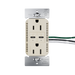 Pass and Seymour Radiant 65W Power Delivery USB Outlet Tamper-Resistant Duplex 15A Ivory (R26USBPD65I)