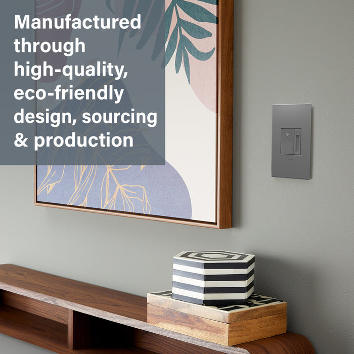 Pass and Seymour Adorne Paddle LED Dimmer 150W Single Pole 3-Way White (ADPD153LW2)