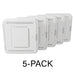Pass and Seymour Plastic 15 Inch Enclosure Trim/Doors Only 5-Pack (ENP15605DNA)