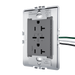 Pass and Seymour Adorne 65W USB Outlet Plus-Size Type C 20A Tamper-Resistant Magnesium (ARTRUSB20PD65M4)
