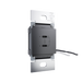 Pass and Seymour Adorne 65W USB Outlet Module Type C Graphite (ARUSB65PDG4)