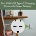 Pass and Seymour Adorne 65W USB Outlet Plus-Size Type C 15A Tamper-Resistant White (ARTRUSB15PD65W4)