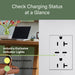 Pass and Seymour Adorne 65W USB Outlet Plus-Size Type C 20A Tamper-Resistant White (ARTRUSB20PD65W4)