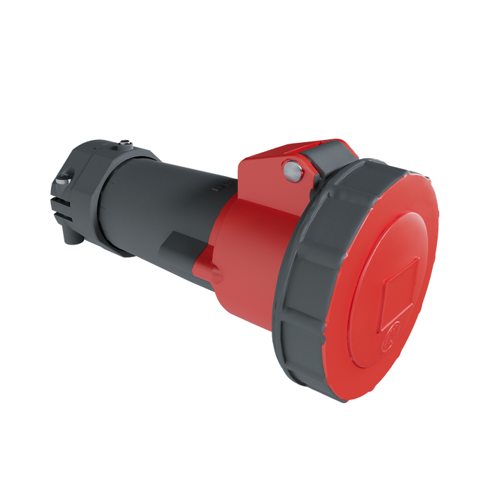 Pass and Seymour Pin And Sleeve Connector 4-Wire 30A 3-Phase 480V Cord Clamp (LE430C7W)