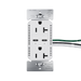 Pass and Seymour 65W Power Delivery USB Outlet Type C Tamper-Resistant Duplex 20A White (TR20USBPD65W)