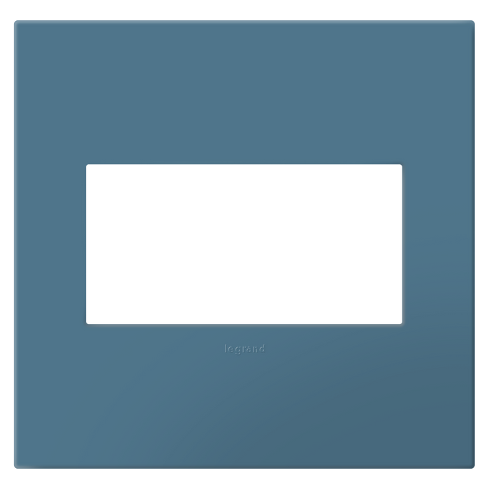 Pass and Seymour Adorne Screwless Wall Plate Painted Plastic 2-Gang Mystic (AWP2GMY)