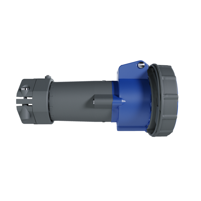 Pass and Seymour Pin And Sleeve Connector 4-Wire 30A 3-Phase 250V Cord Clamp (LE430C9W)