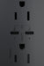 Pass and Seymour Adorne 65W USB Outlet Plus-Size Type C 15A Tamper-Resistant Graphite (ARTRUSB15PD65G4)