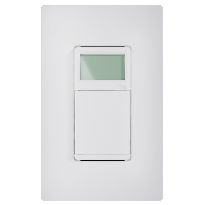 Pass and Seymour Programmable 24-Hour Astronomic Timer Switch 120V 600W 1/2 HP White (RTPA24W)