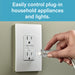 Pass and Seymour Radiant Smart 15A Receptacle With Wi-Fi Matter-Enabled White (WWMRR15WH)