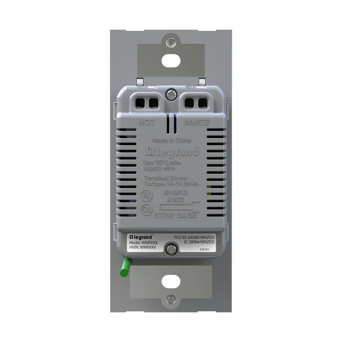 Pass and Seymour Radiant Wired Home/Away Smart Switch Netatmo White (WNRL34WH)