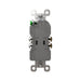 Pass and Seymour Tamper-Resistant Duplex Receptacle 20A 125V Self-Grounding Gray (3232TR20SGRY)