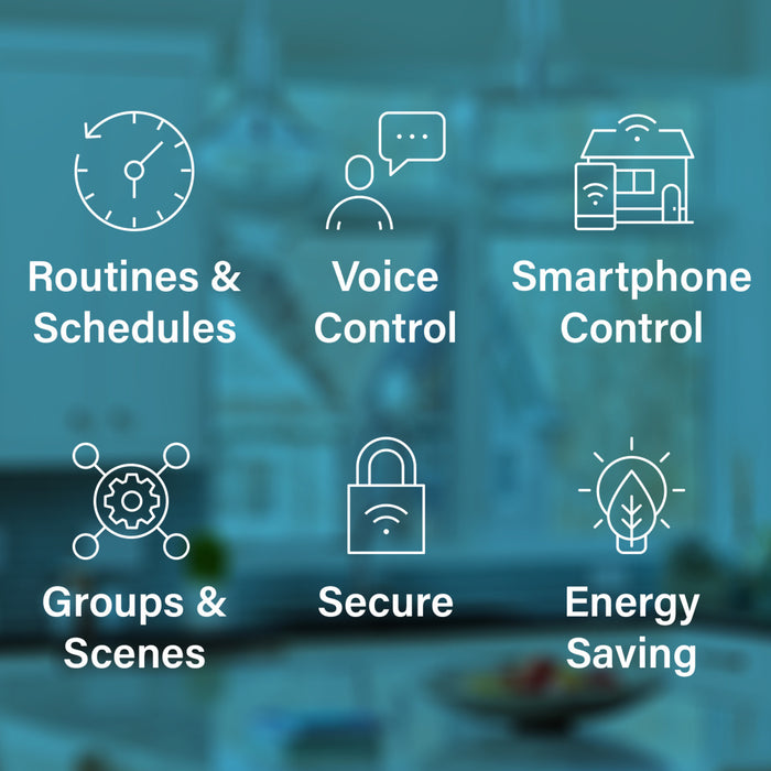 Pass and Seymour Radiant Smart Switch With Wi-Fi Matter-Enabled White (WWMRL10WH)