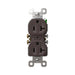 Pass and Seymour Tamper-Resistant Duplex Receptacle 20A 125V Self-Grounding Brown (3232TR20S)