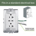 Pass and Seymour Adorne 65W USB Outlet Plus-Size Type C 20A Tamper-Resistant White (ARTRUSB20PD65W4)