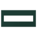 Pass and Seymour Adorne Screwless Wall Plate Painted Plastic 5-Gang Evergreen (AWP5GEG)