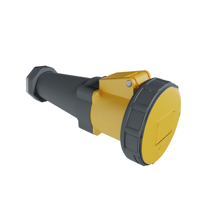 Pass and Seymour Pin And Sleeve Connector 4-Wire 60A 125/250V 1 Inch NPT Liquid-Tight Fitting (LE460C12WNPT1A)