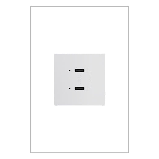 Pass and Seymour Adorne 65W USB Outlet Module Type C White (ARUSB65PDW4)