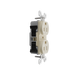 Pass and Seymour Powerhold Duplex Receptacle 15A/125V Ivory (TR15DVSI)