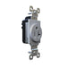 Pass and Seymour Plugtail Tamper-Resistant Receptacle Single 20A 125V Side/Back Wire Gray (PTTR5361GRY)