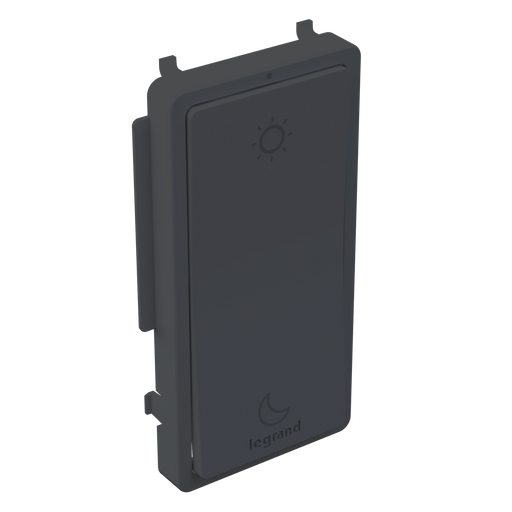 Pass and Seymour Radiant Smart Wake/Sleep Switch Color Change Kit Graphite (WNRL43CKITG)