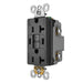 Pass and Seymour Self-Test GFCI Receptacle Tamper-Resistant Weather-Resistant 20A With USB/C Charging Black (2097TRWRUSBCCBK)
