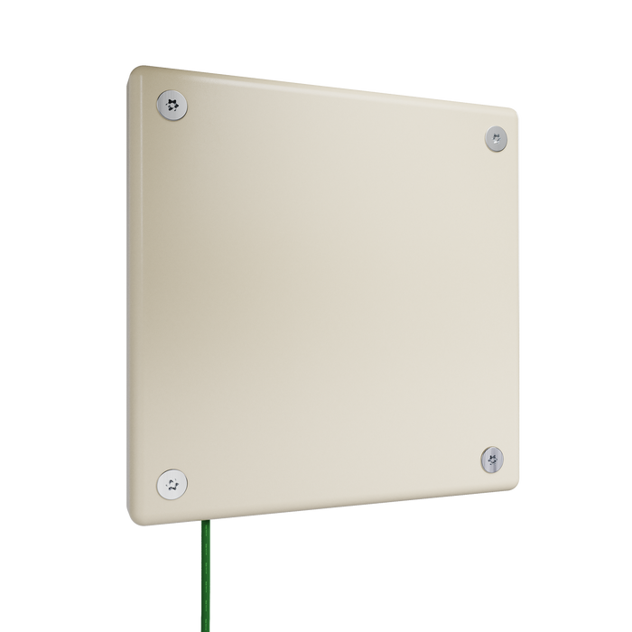 Pass and Seymour Mighty Mac WPP Series Security Wall Plate 1-Gang 14-Gauge Stainless Steel Blank Ivory Torx T-20 Head Fasteners (WPP31B1IVYPS)