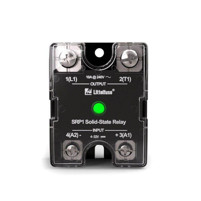Littelfuse Solid State Relay Panel 1X25A/240Vac RN AC In IP20 (SRP1-CRARL-025TC-N)