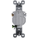 Pass and Seymour Trademaster Residential 20A Single Receptacle White (TR53201W)