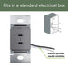 Pass and Seymour Adorne 65W USB Outlet Module Type C Magnesium (ARUSB65PDM4)