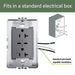 Pass and Seymour Adorne 65W USB Outlet Plus-Size Type C 20A Tamper-Resistant Magnesium (ARTRUSB20PD65M4)