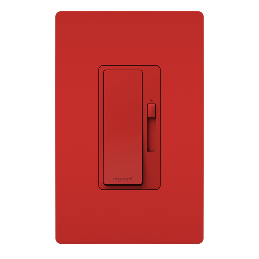 Pass and Seymour Radiant LED Dimmer 150W Single Pole 3-Way Red (RHL153PRED)