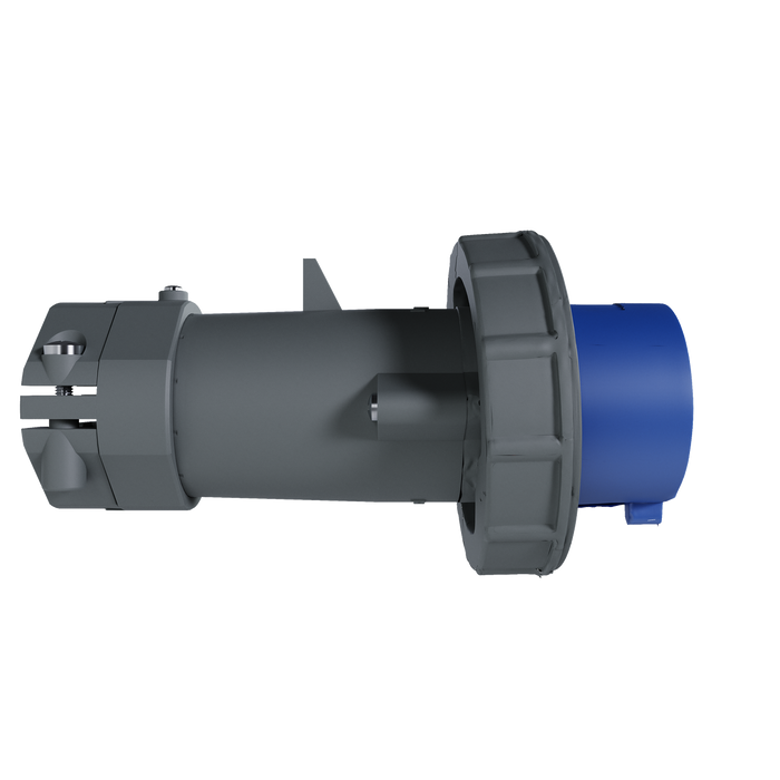 Pass and Seymour Pin And Sleeve Plug 4-Wire 30A 3-Phase 250V Cord Clamp (LE430P9W)