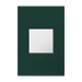 Pass and Seymour Adorne Wall Plate Painted Plastic 1G2 Evergreen (AWP1G2EG)