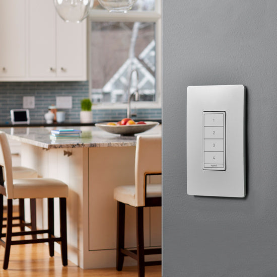 Pass and Seymour Radiant Netatmo Wireless Smart Scene Switch Light Almond (WNRCB40LA)